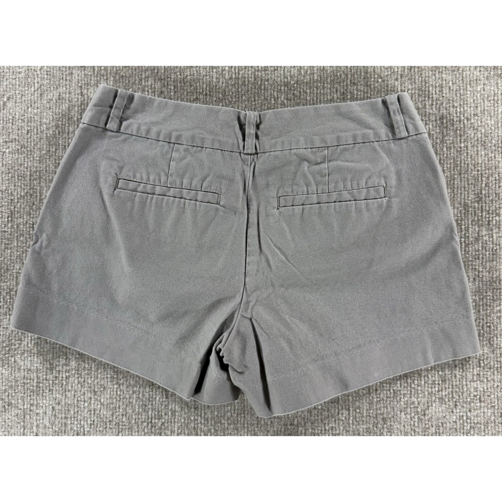 Banana Republic Petites Shorts Womens 00P Brown Stretch Flat Front Casual - Picture 2 of 6